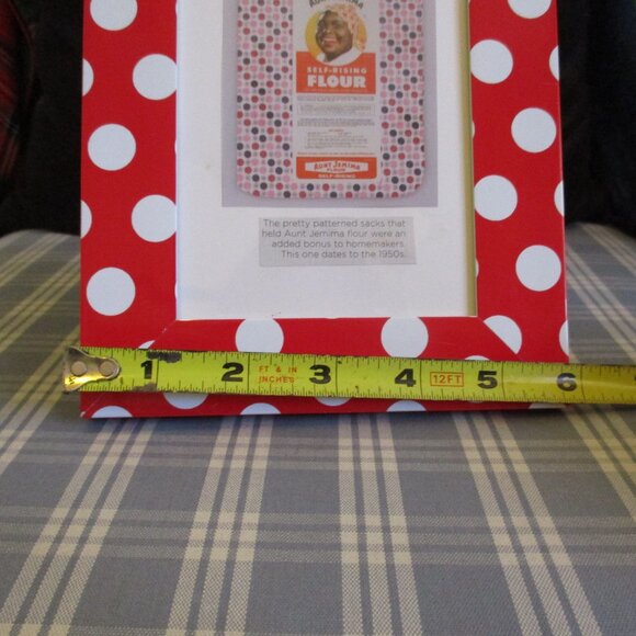 FINAL SALE! Aunt Jemima Self-Rising Flour. Framed paper copy of advertising. - Picture 4 of 6